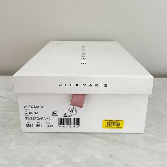 EUC Alex Marie Quinna Double-Buckle Leather Sandal - Picture 10 of 10